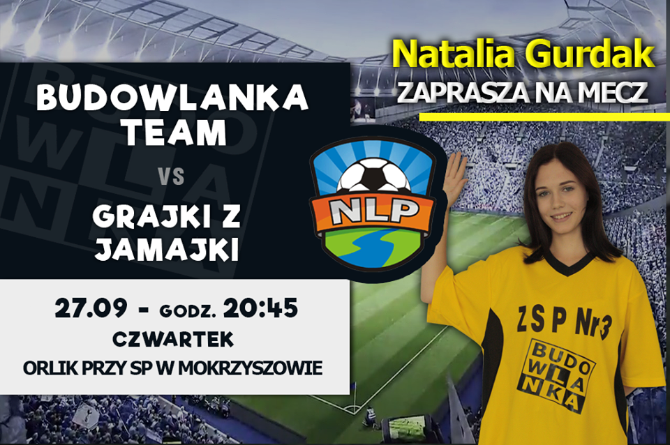 Natalia Gurdak zaprasza na mecz