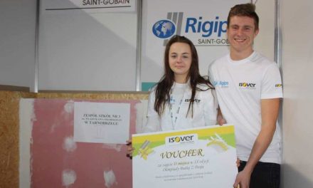 Sukces uczniów „Budowlanki”. Małgorzata i Adrian wicemistrzami ogólnopolskiej olimpiady „Buduj z Pasją”