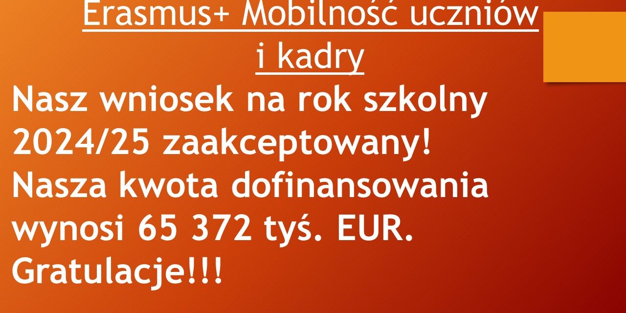 Będą kolejne wyjazdy zagraniczne w przyszłym roku szkolnym