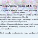 💐Wiosna, wiosna, wiosna ach to ty…💐