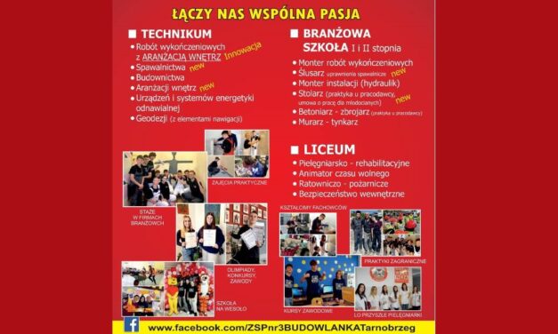 Ósmoklasisto! Zapraszamy do Budowlanki