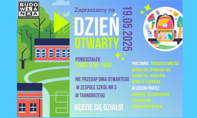 1️⃣9️⃣maja /poniedziałek/ Dzień Otwarty Budowlanki