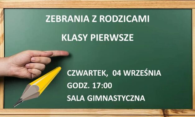 ZEBRANIA Z RODZICAMI