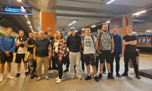 Klasy technikum spawalnictwa na wycieczce branżowo – krajoznawczej