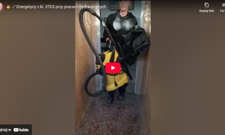 🧑‍🔧Energetycy z kl. 3TES przy pracach hydraulicznych