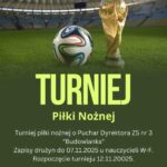 Jesienno – zimowy turniej piłki halowej