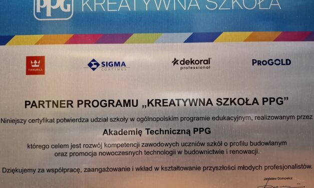 Pracownia patronacka Akademii Technicznej PPG