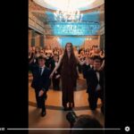 Tak poloneza na swojej studniówce zatańczyli uczniowie z ZS nr 3 „Budowlanka” Tarnobrzeg