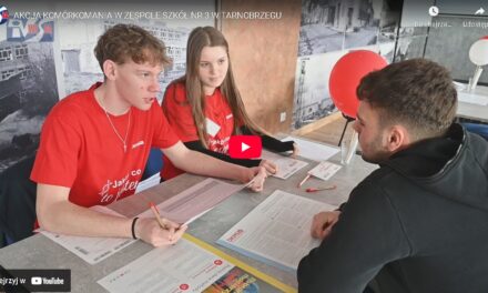 AKCJA „KOMÓRKOMANIA” – W TARNOBRZEGU SZUKALI POTENCJALNYCH DAWCÓW SZPIKU