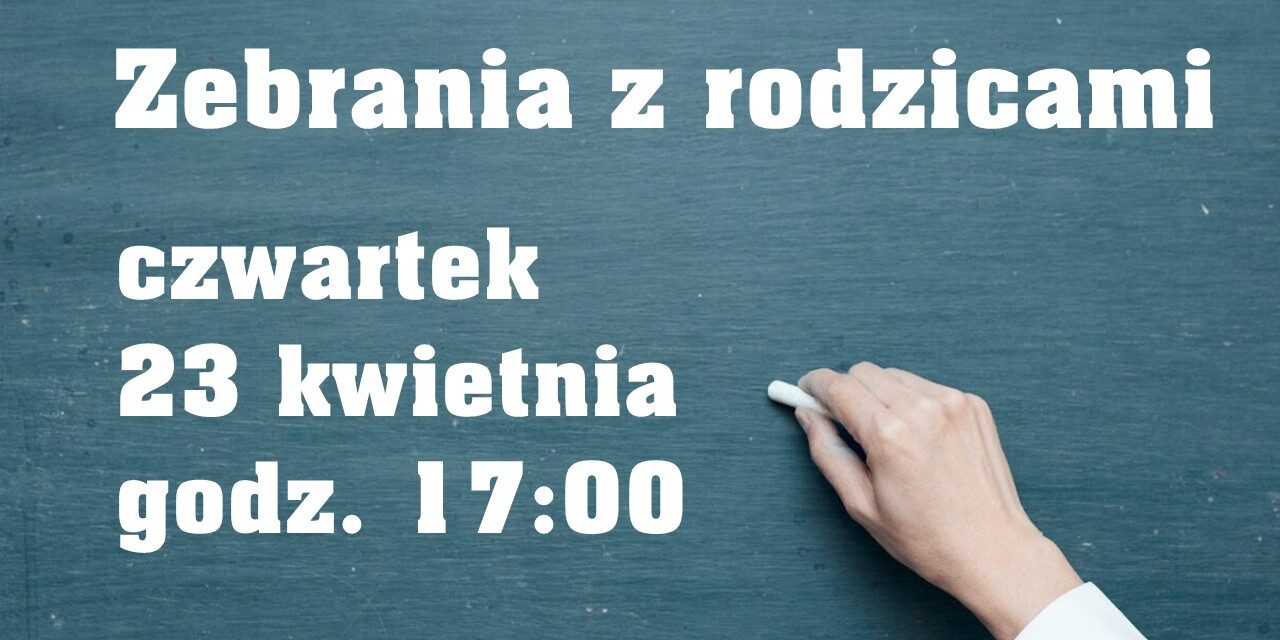 Zebrania z rodzicami