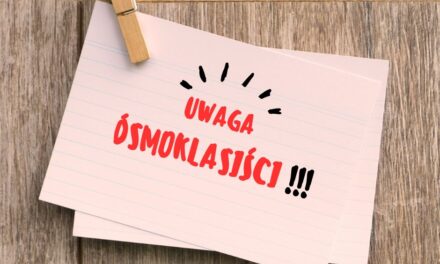 KOMUNIKAT DLA ÓSMOKLASISTÓW